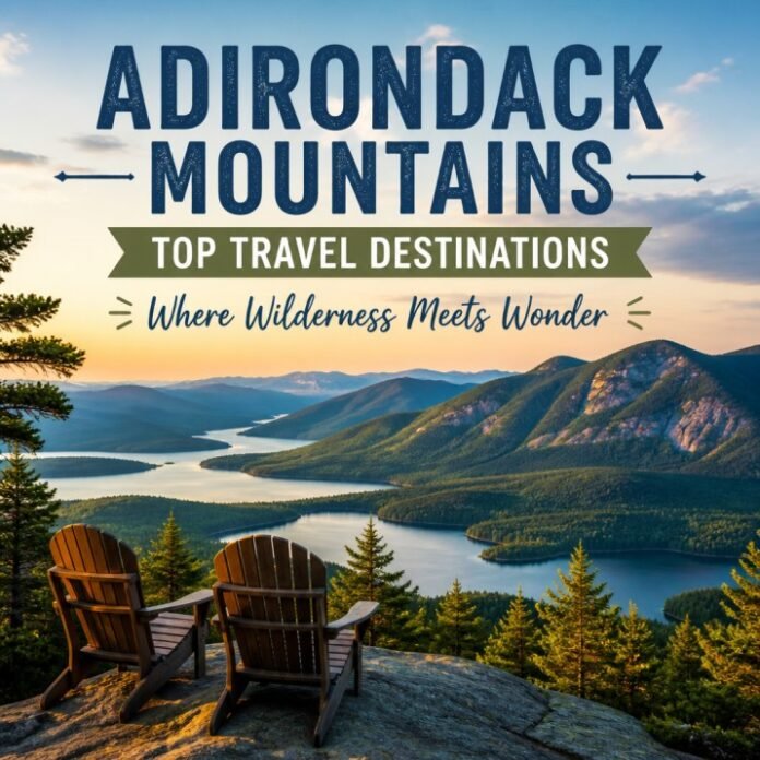 Adirondack Mountains Top Travel Destinations Where Wilderness Meets Wonder