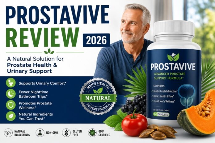 ProstaVive Review 2026 Benefits, Ingredients & Value